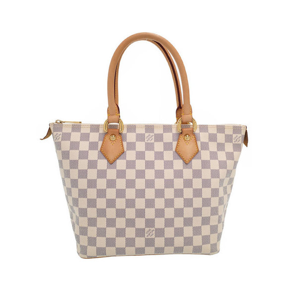 Louis Vuitton Azur Tote PM Bag White Damier Saleya - Picture 1 of 8